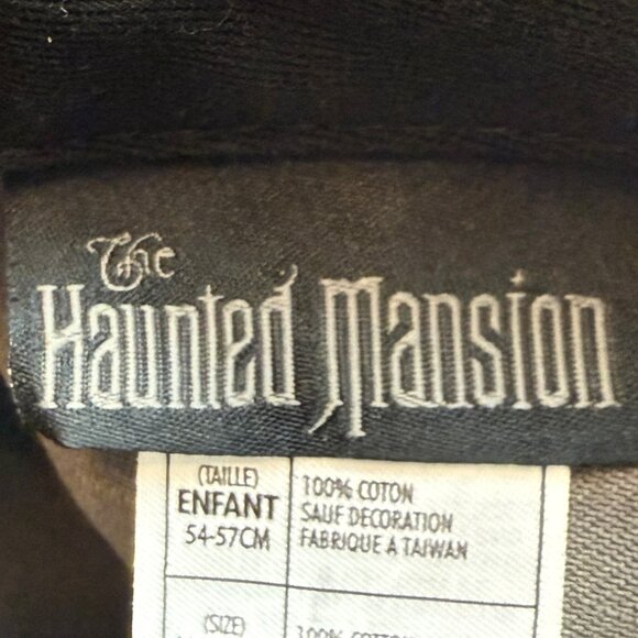 Disney Haunted Mansion Welcome Foolish Mortals Gargoyle Adj Youth Cap Gray (A) - Picture 9 of 12